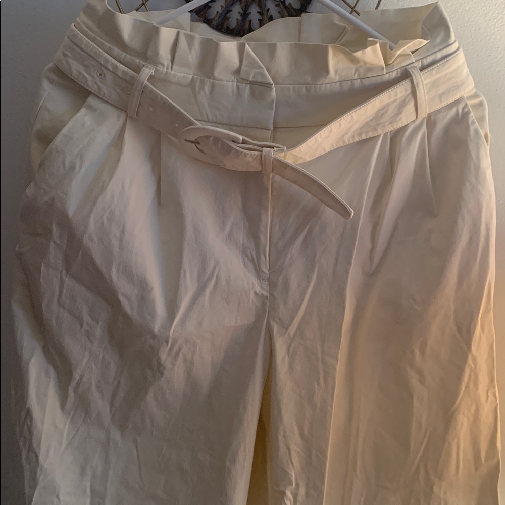 Nwt high waisted pant ivory - Picture 3 of 4